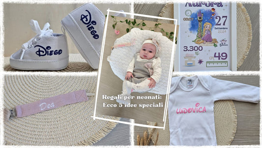 🎁 Regali per neonati: Ecco 5 idee speciali