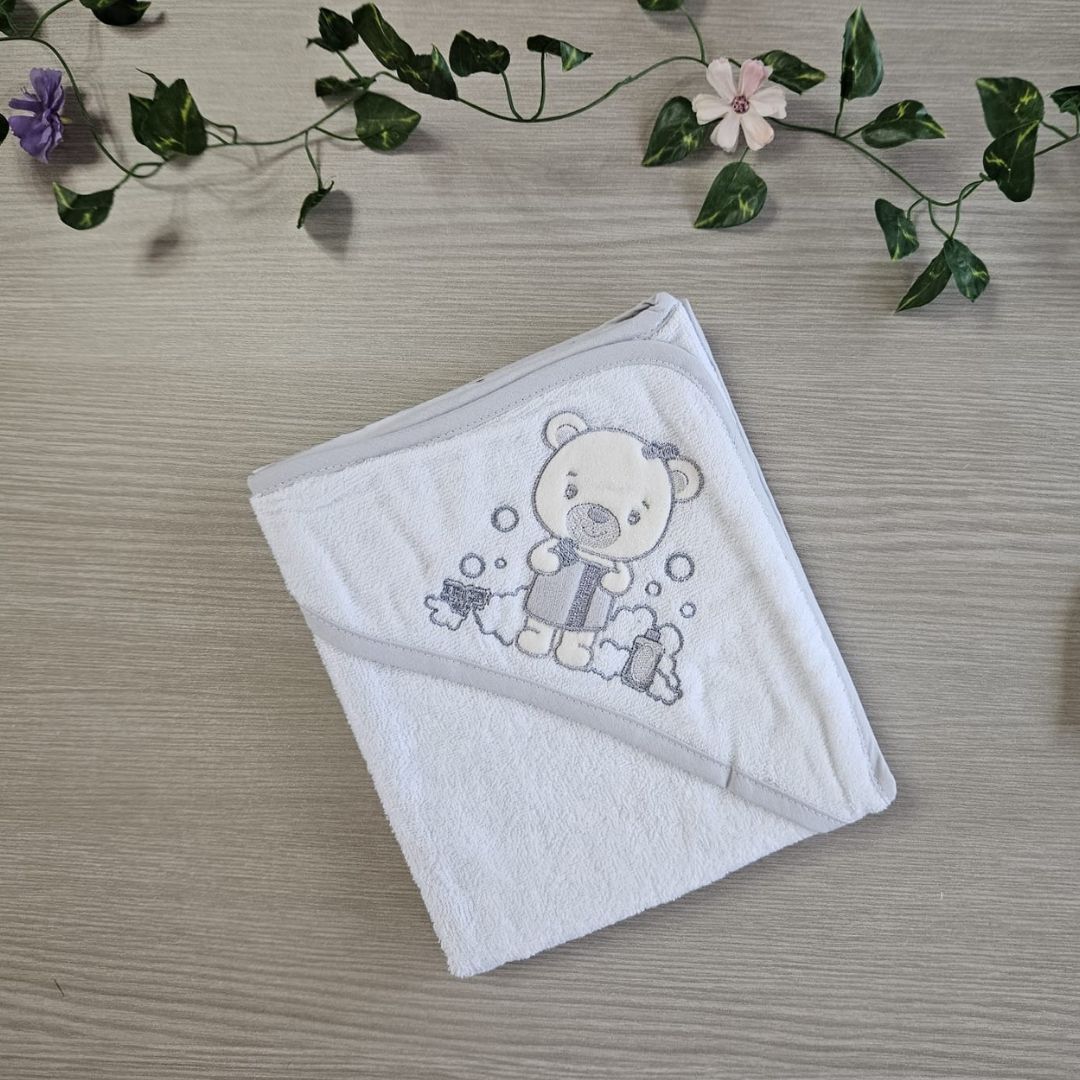 Accappatoio per neonati in Cotone 100%