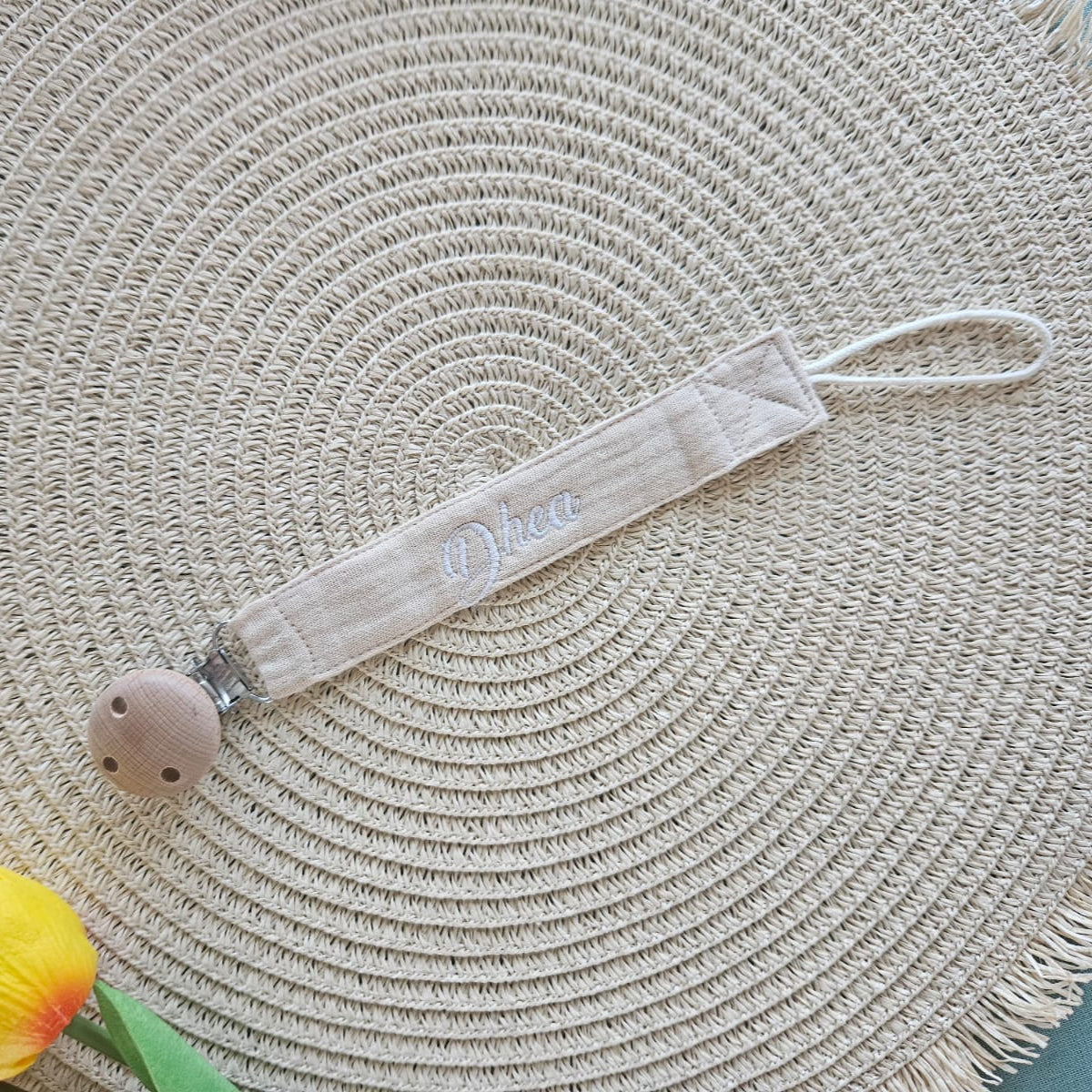 Catenelle Portaciuccio Personalizzate in Cotone - con Stampa o Ricamo