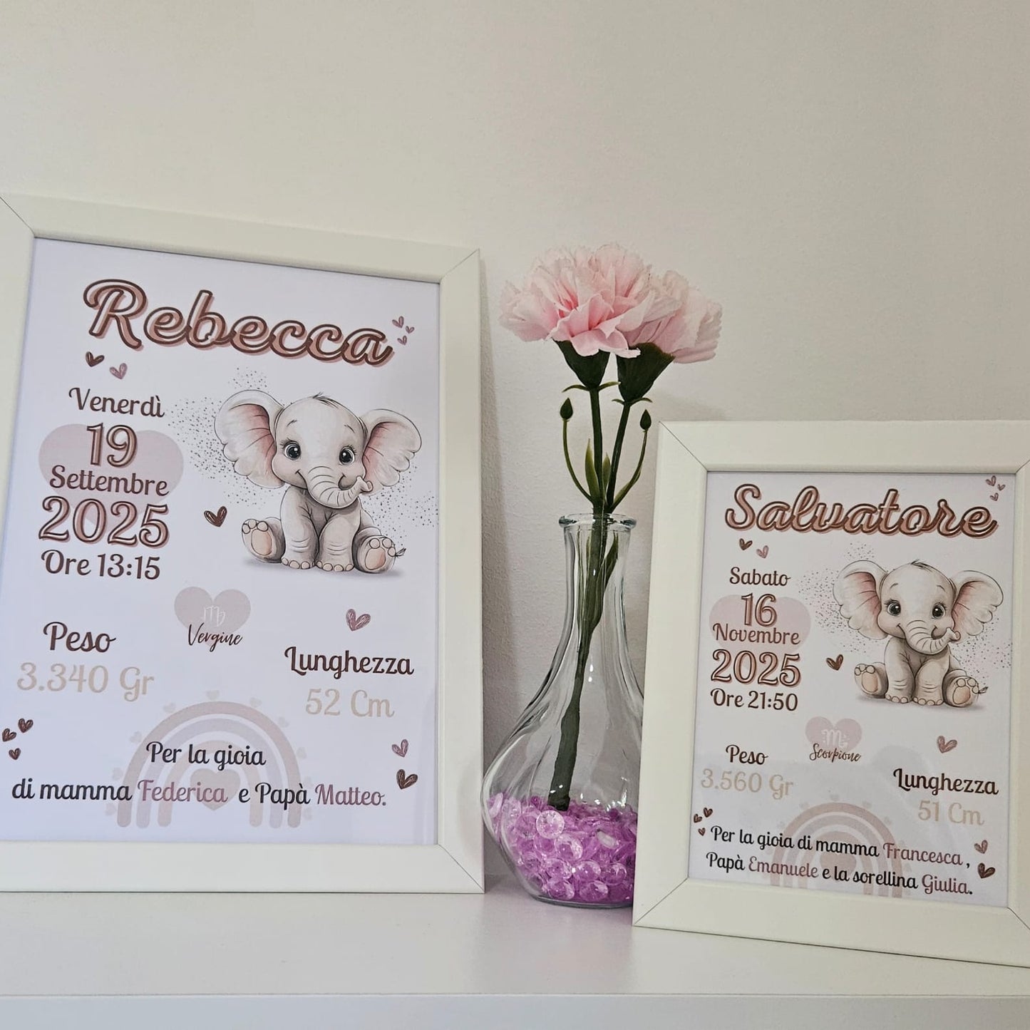 Cornice personalizzata- Dolci Animaletti