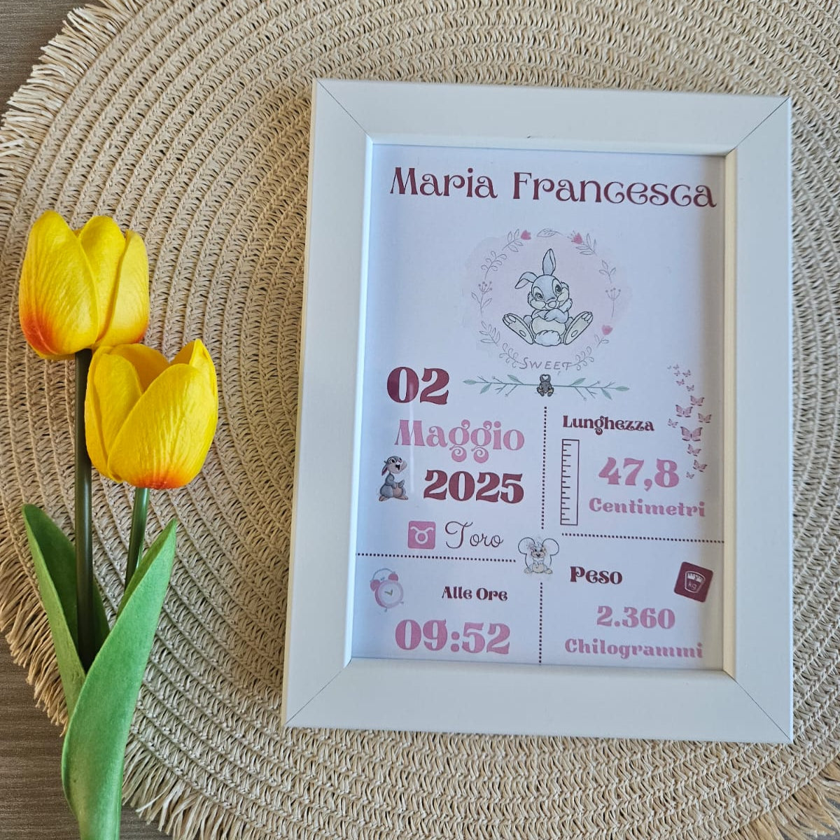 Scopri le nostre conrnici nascita. Realizza la tua e sogna con sogni incatati.