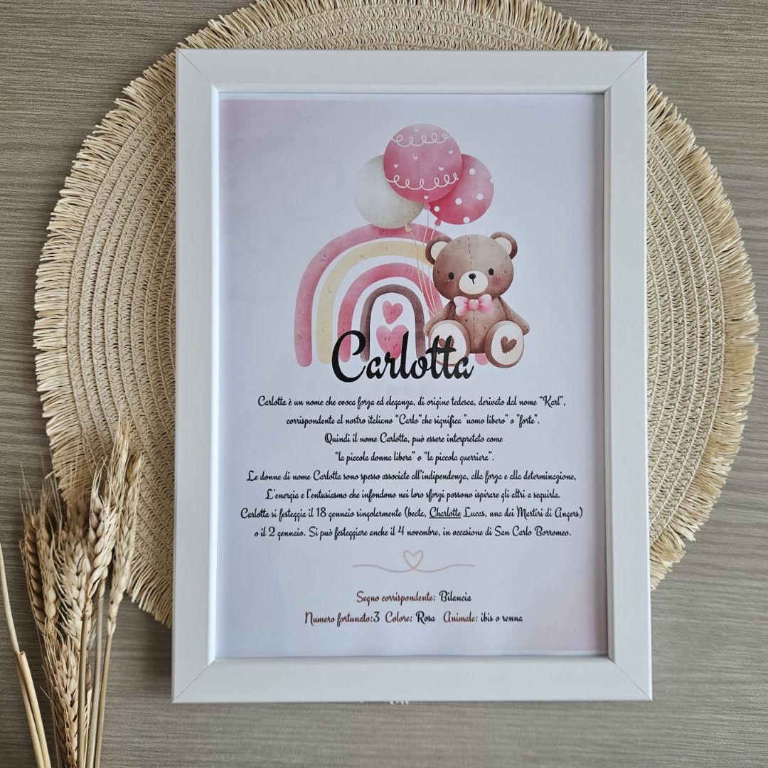 Le nostre cornici sono perfette sia da appendere che come soprammobile, ogni quadretto è un omaggio alla vostra famiglia, personalizzabile con le vostre date speciali.