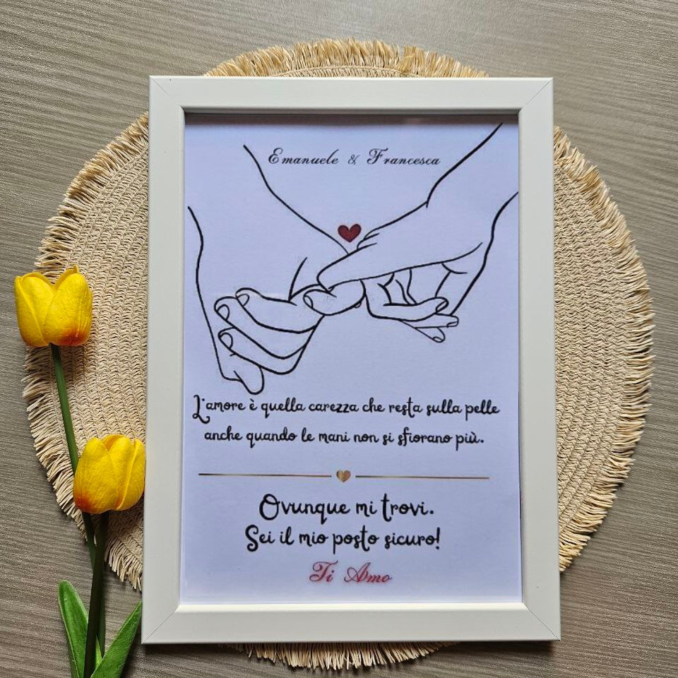 Cornice "Il mio posto Sicuro"