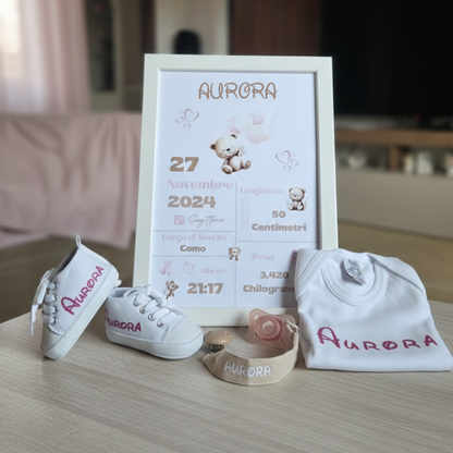 Super Bundle Cornice+Catenella Portaciuccio+Scarpette+ Body