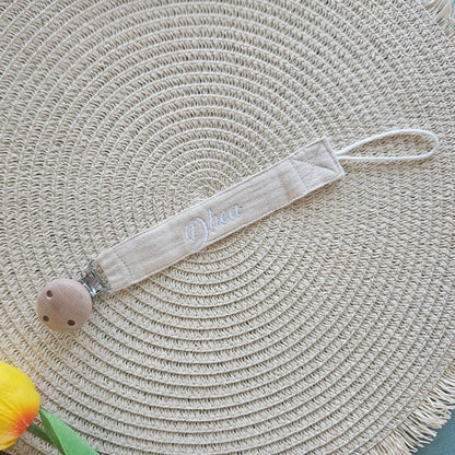Catenelle Portaciuccio Personalizzate in Cotone -  con Stampa o Ricamo