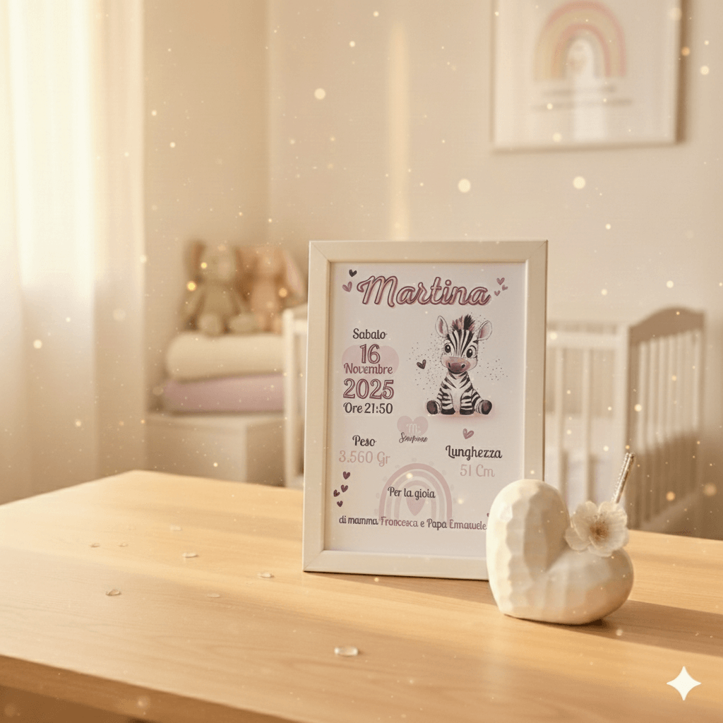 Cornice personalizzata- Dolci Animaletti