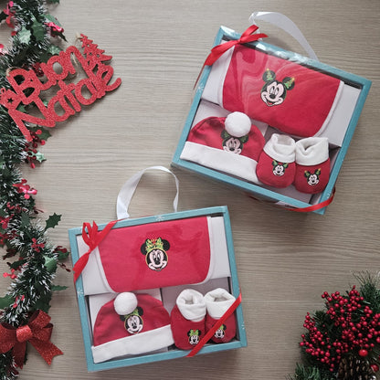 Set Regalo Disney Natalizio per Neonati