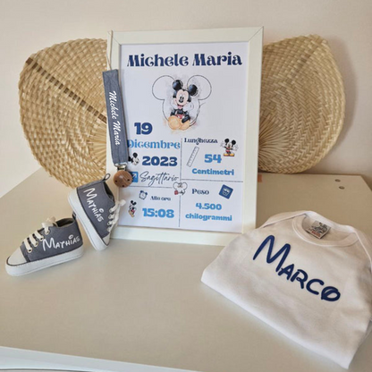 Super Bundle Cornice+Catenella Portaciuccio+Scarpette+ Body