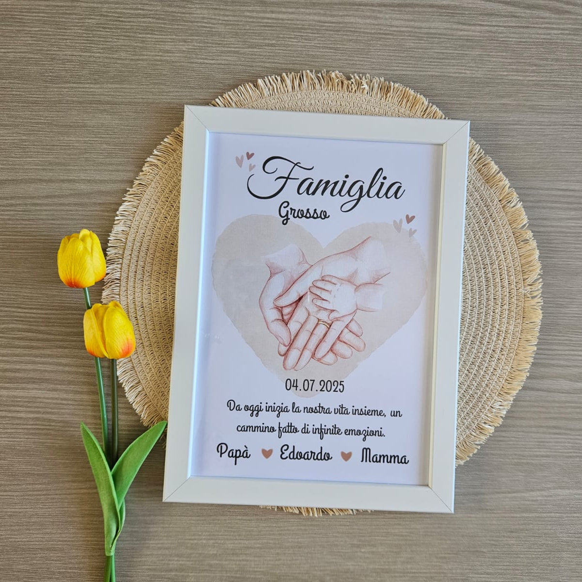 Cornice Personalizzata- Famiglia