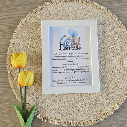 Cornice Personalizzata - Storia di un nome