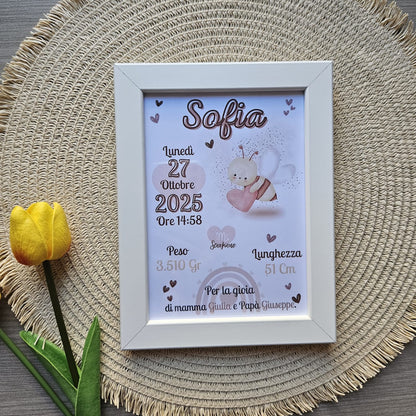 Cornice personalizzata- Dolci Animaletti