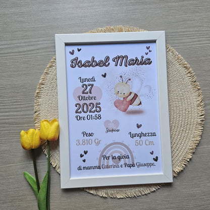 Cornice personalizzata- Dolci Animaletti