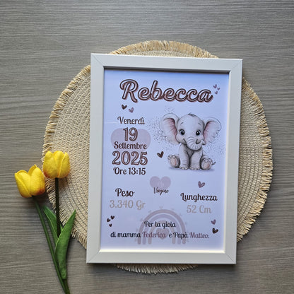 Cornice personalizzata- Dolci Animaletti