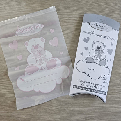 Sacchetti Trasparenti per Corredino