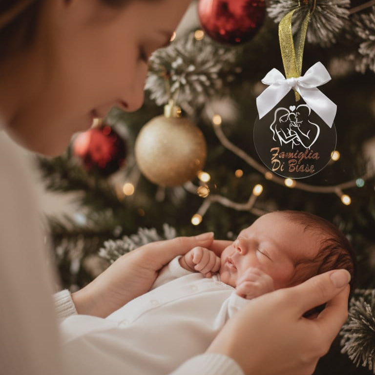 Pallina di Natale Personalizzata "Famiglia"