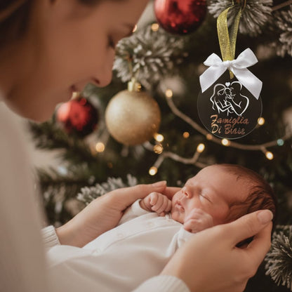 Pallina di Natale Personalizzata "Famiglia"