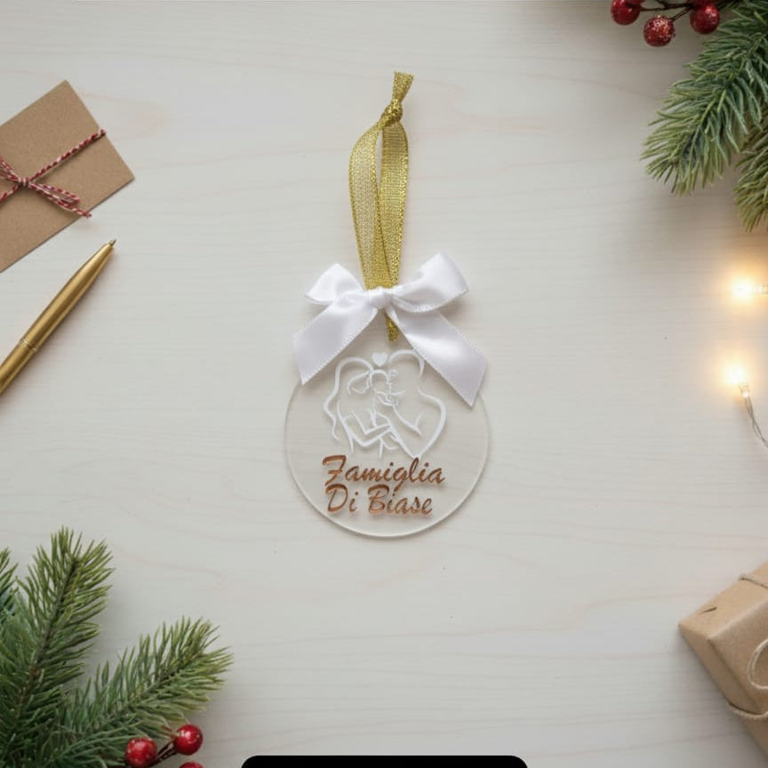 Pallina di Natale Personalizzata "Famiglia"