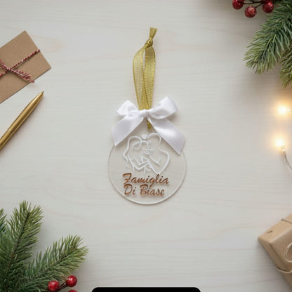 Pallina di Natale Personalizzata "Famiglia"