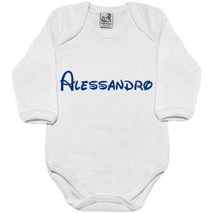 body neonato personalizzato con nome. Realizza il tuo!