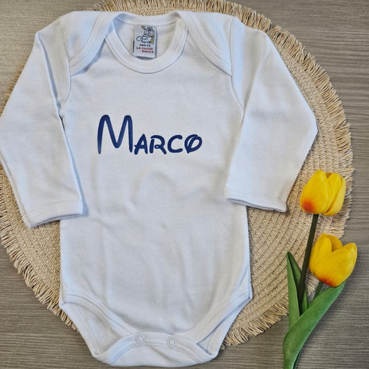 body neonato personalizzato con nome. Realizza il tuo!