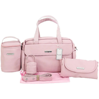 Scopri i nostri borsoni nascita, vari colori e comodità estrema. Spazio assicurato per tutto il necessario e non finisce qui! comprende fasciatoio, borsa frigo e portaciucicco 