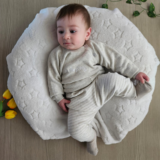 scopri il completo neonato perfetto per far stare il tuo bimbo comodo in tutte le occasini.