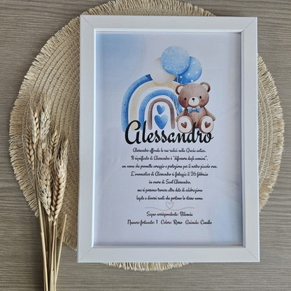 Le nostre cornici sono perfette sia da appendere che come soprammobile, ogni quadretto è un omaggio alla vostra famiglia, personalizzabile con le vostre date speciali.