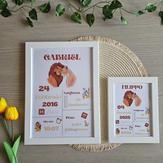 Scopri le nostre conrnici nascita. Realizza la tua e sogna con sogni incatati.