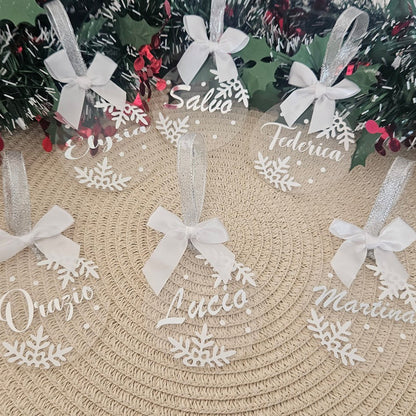 Pallina di Natale Personalizzata con Nome