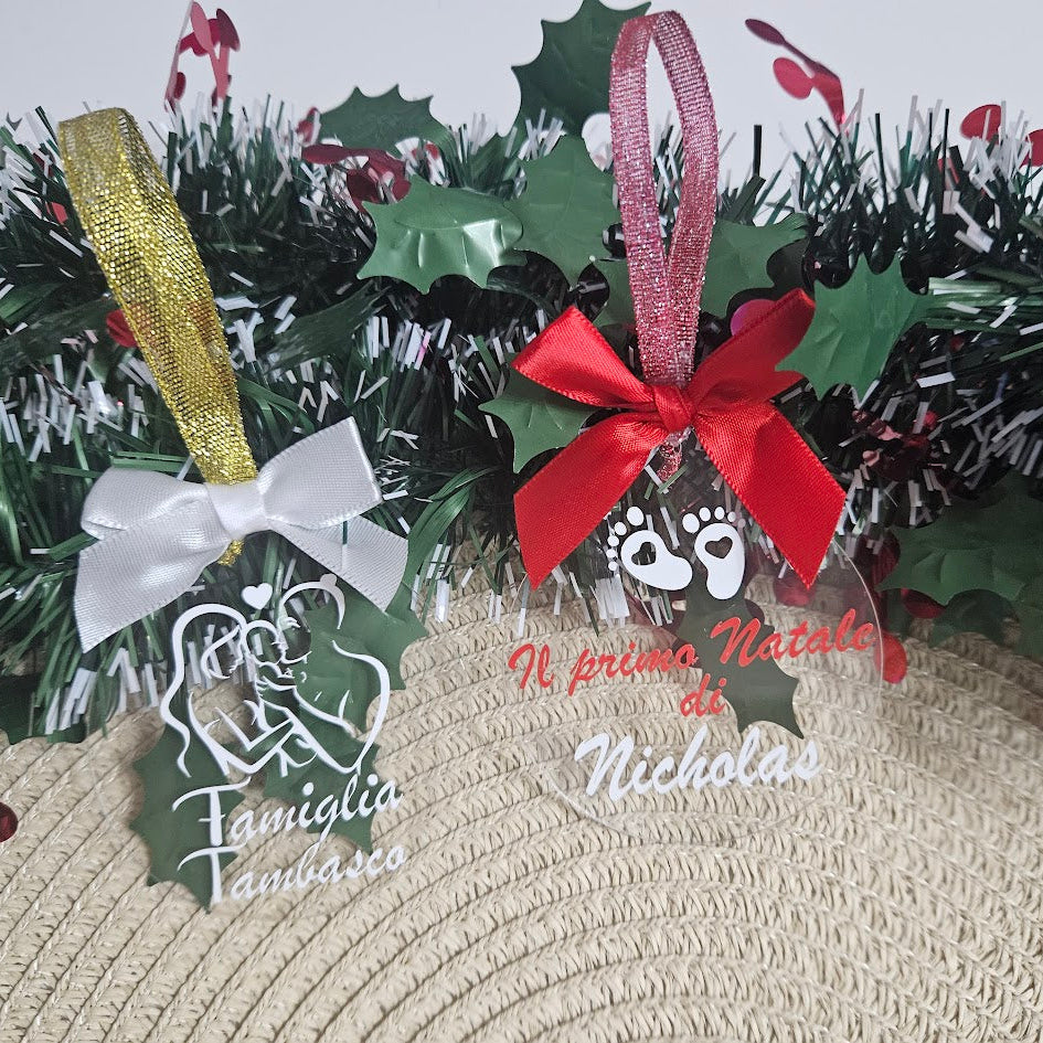 Pallina di Natale Personalizzata "Famiglia"