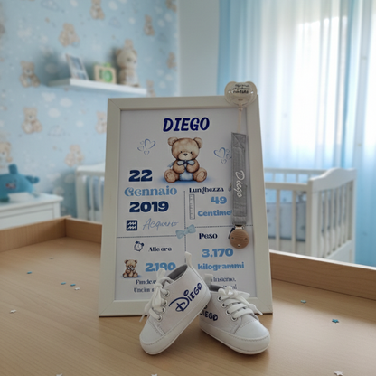 Super Bundle Cornice+Catenella Portaciuccio+Scarpette+ Body